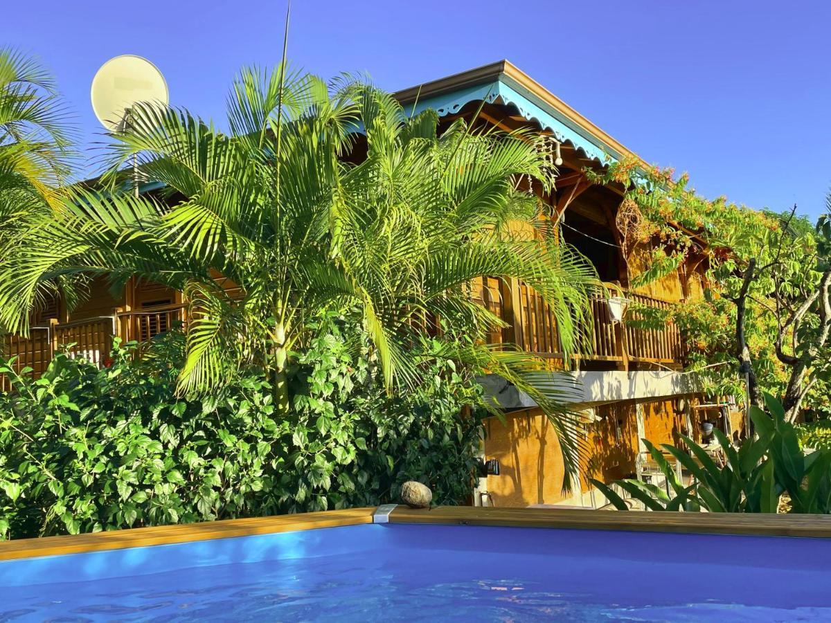 Villa Nature Caraibe Lodge, Vue Mer, Piscine Privee Deshaies Zewnętrze zdjęcie