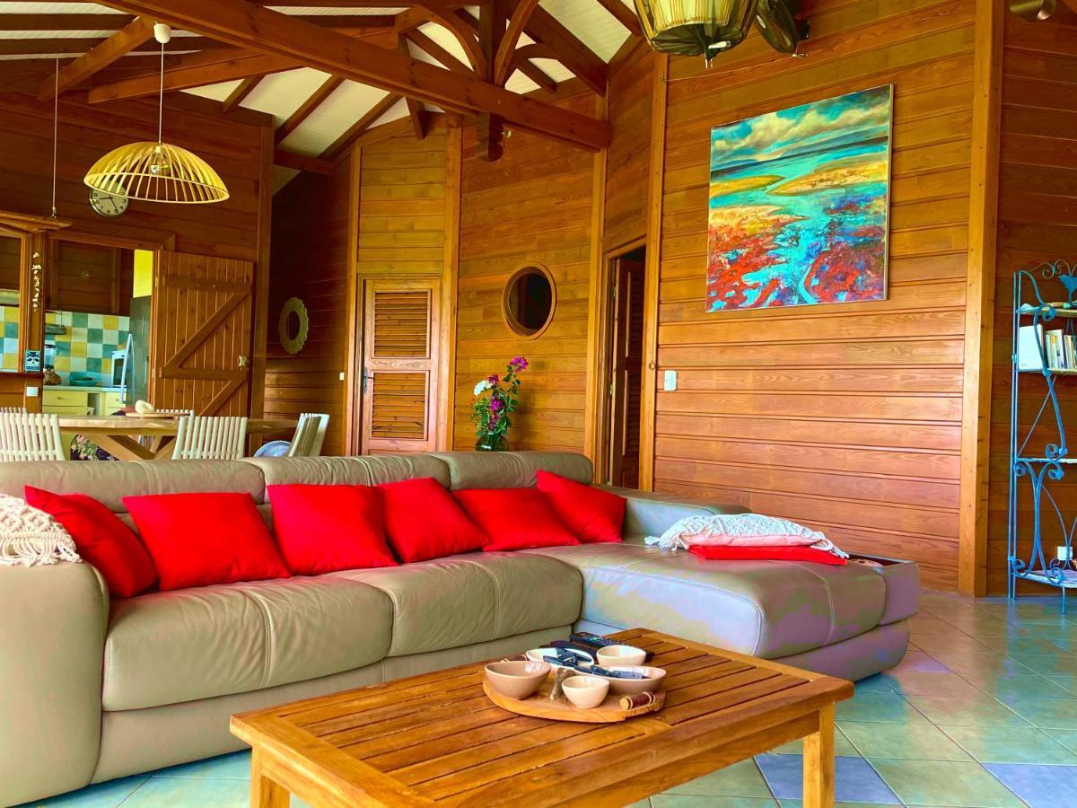 Villa Nature Caraibe Lodge, Vue Mer, Piscine Privee Deshaies Zewnętrze zdjęcie