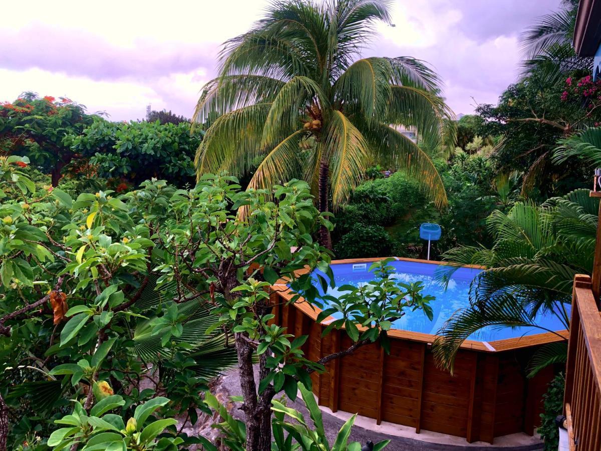 Villa Nature Caraibe Lodge, Vue Mer, Piscine Privee Deshaies Zewnętrze zdjęcie