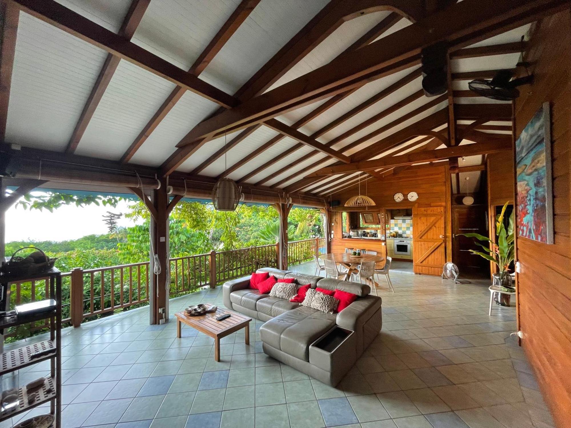 Villa Nature Caraibe Lodge, Vue Mer, Piscine Privee Deshaies Zewnętrze zdjęcie