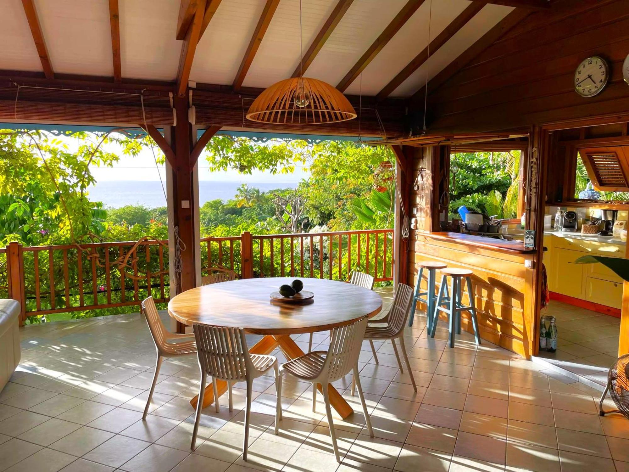 Villa Nature Caraibe Lodge, Vue Mer, Piscine Privee Deshaies Zewnętrze zdjęcie